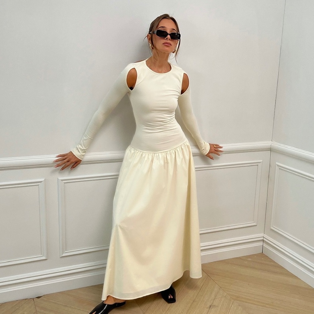 WeWoreWhat Drop Waist Maxi Dress